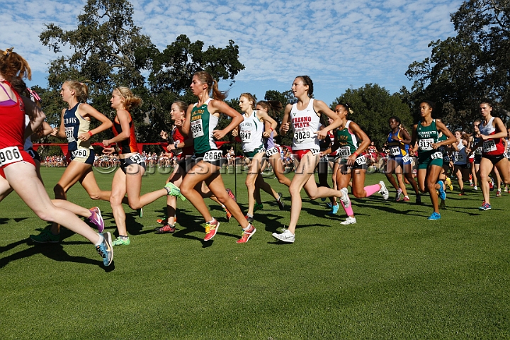 2015SIxcCollege-011.JPG - 2015 Stanford Cross Country Invitational, September 26, Stanford Golf Course, Stanford, California.